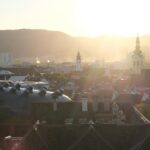 グラーツの街並み　オーストリアの風景