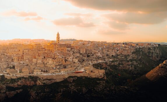 マテーラの風景　イタリアの風景