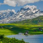 ケルンスの絶景　スイスの風景