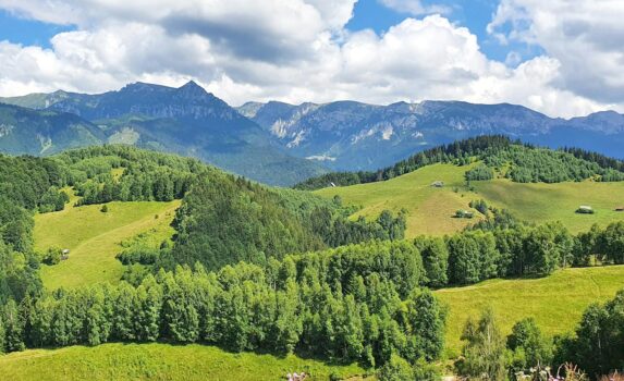 モイエチュの絶景　ルーマニアの風景