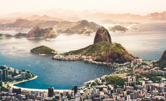 リオ・デ・ジャネイロの風景　ブラジルの風景