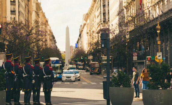 ブエノスアイレスの風景　アルゼンチンの風景