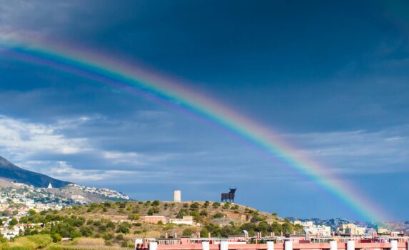 フエンヒローラの風景　スペインの風景