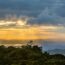 夕暮れのモンテベルデ　コスタリカの風景