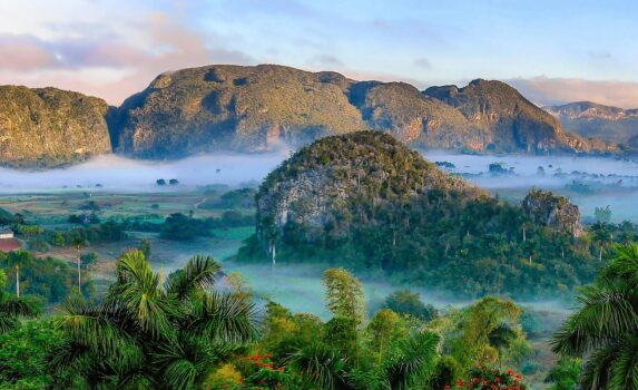 ビニャーレスの絶景　キューバの風景