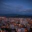 バトゥミの夜景　ジョージアの風景