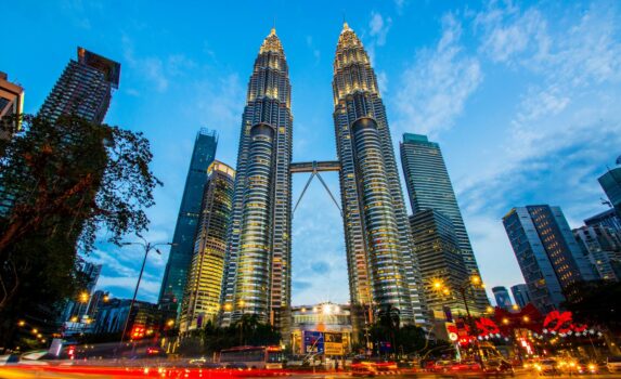 クアラルンプールの風景　マレーシアの風景