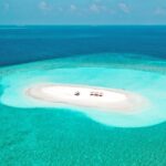 ラー環礁　モルディブの風景
