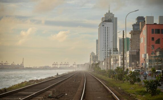 コロンボの風景　スリランカの風景