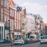 ハーグの街並み　オランダの風景