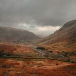 湖水地方の秋の風景　イギリスの風景