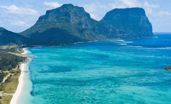 ロード・ハウ島　ニューサウスウェールズ州　オーストラリアの風景