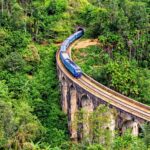 ナインアーチ橋　スリランカの風景
