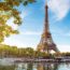 秋のエッフェル塔　秋のパリの風景　フランスの秋の風景