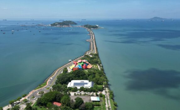コーズウェイ諸島　パナマの風景