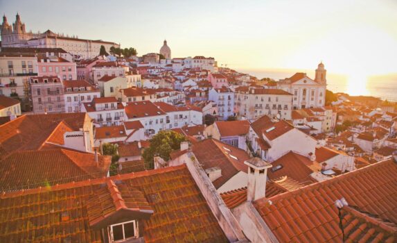 リスボンの風景　ポルトガルの風景