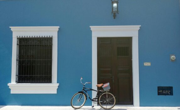メリダの街角　メキシコの風景