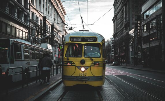 サンフランシスコの街並み　アメリカ合衆国の風景
