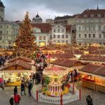 タリンのクリスマス風景　エストニアの風景　エストニアのクリスマス