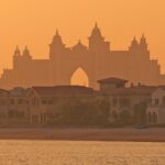 ドバイの風景　アラブ首長国連邦の風景