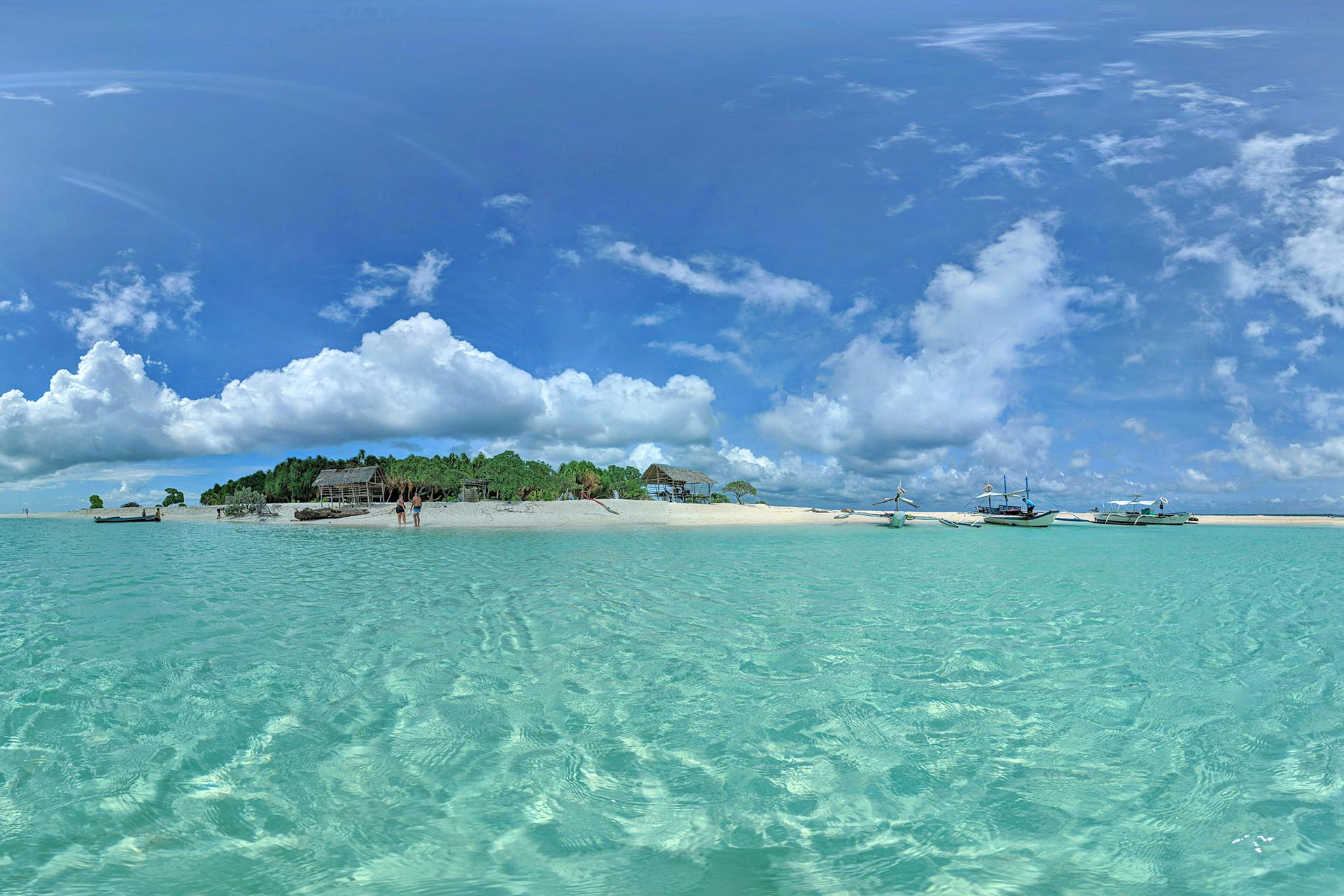 バラバク島の風景　フィリピンの風景