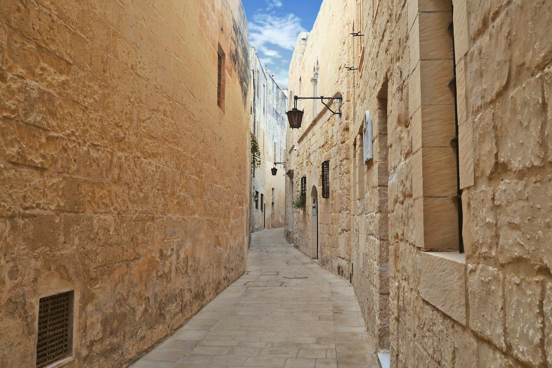 イムディーナの風景　マルタの風景