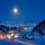 冬の夜のオーバータウエルン　オーストリアの風景