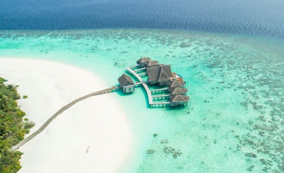 バア環礁　キハバ・フラバリー　モルディブの風景