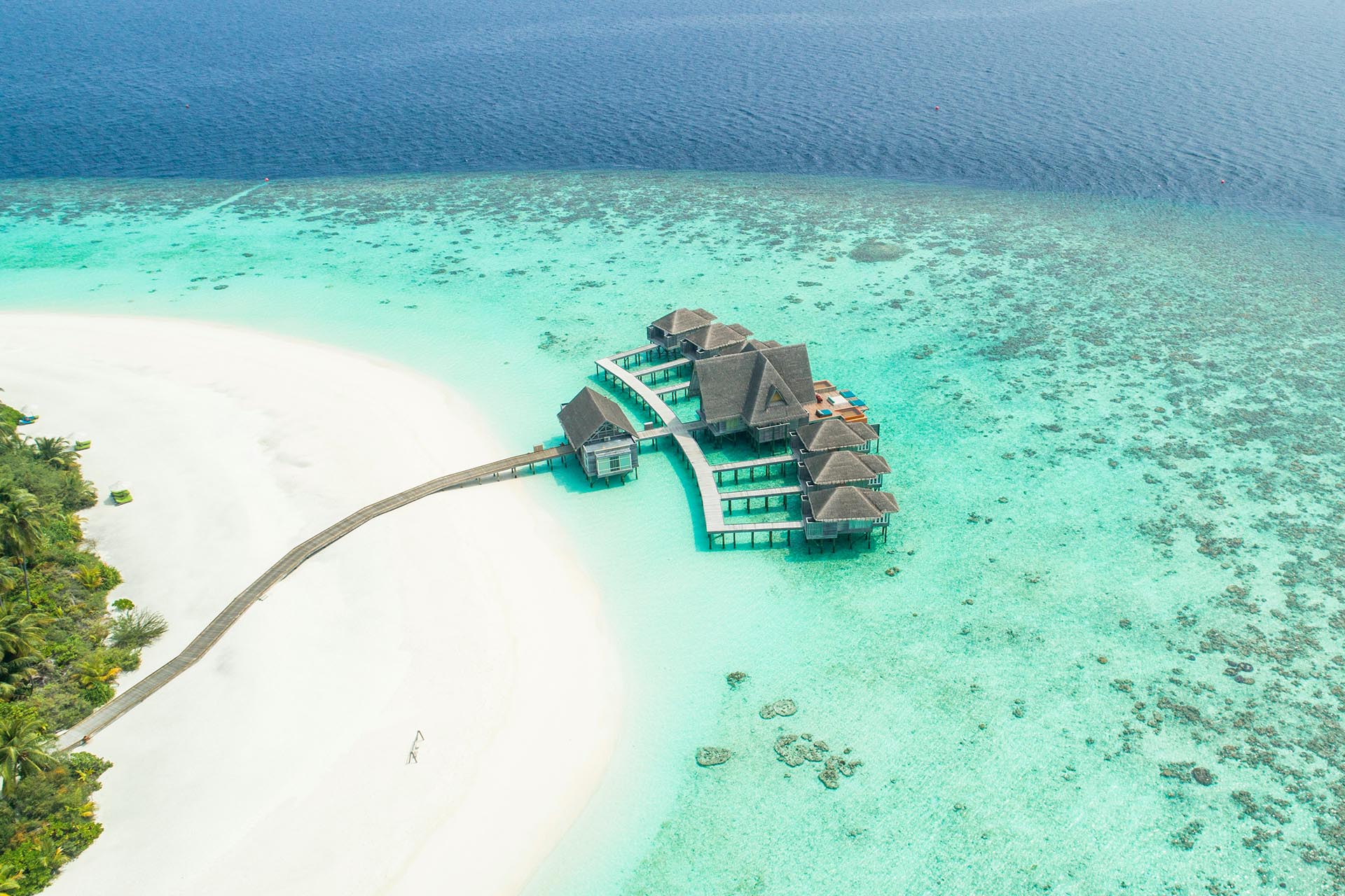 バア環礁　キハバ・フラバリー　モルディブの風景