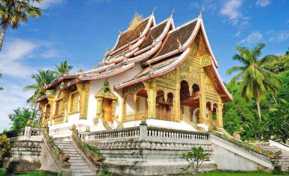 ルアンパバーン　ラオスの風景