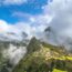マチュピチュの風景　ペルーの風景