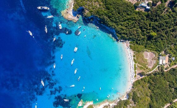 パクソス島　ギリシャの風景