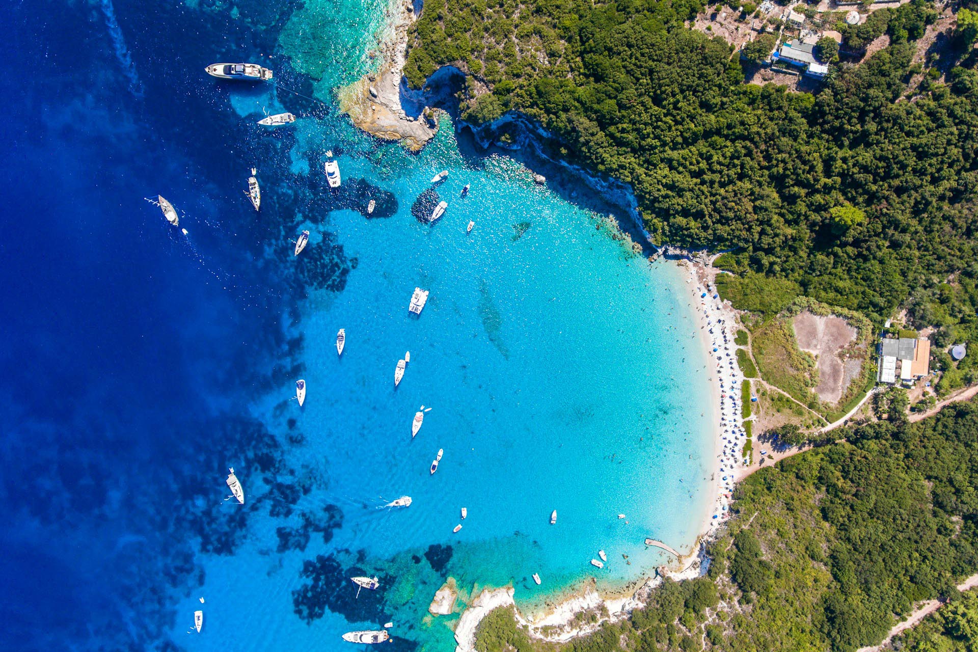 パクソス島　ギリシャの風景