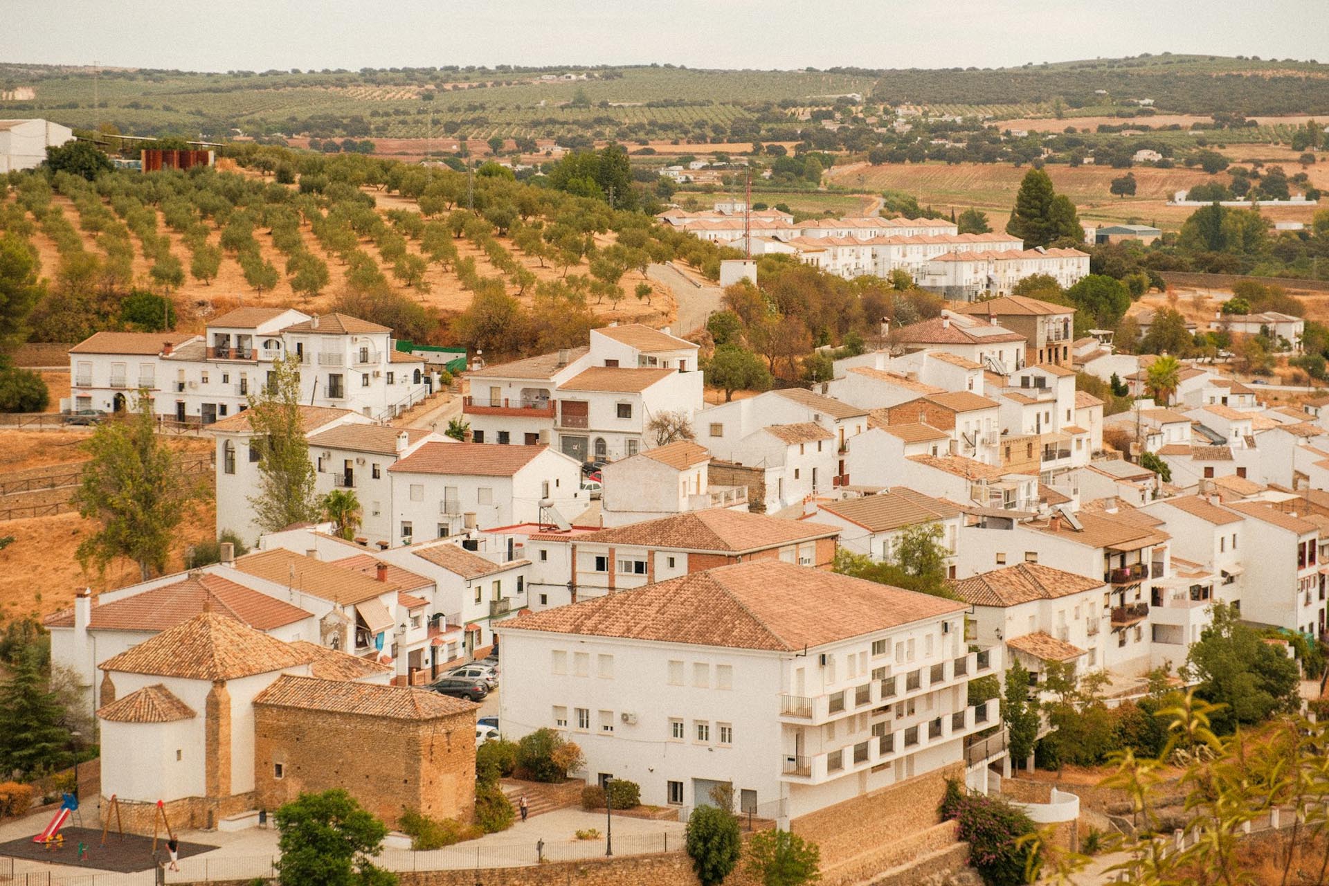 ロンダの風景　スペインの風景