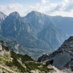 カムニク・サヴィニャ・アルプス　スロベニアの山々　スロベニアの風景