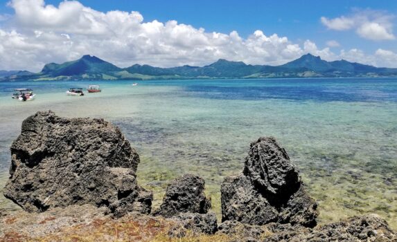 フォケ島の風景　モーリシャスの風景