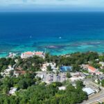 オーチョ・リオスの風景　ジャマイカの風景 ジャマイカ
