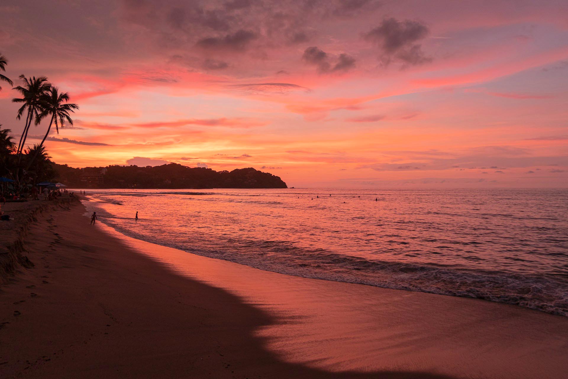 サユリタの夕暮れ　メキシコの風景