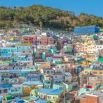 釜山「甘川文化村」　韓国の風景