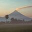 マヨン山　フィリピンの山　フィリピン共和国の風景　ルソン島ビコル地方アルバイ州