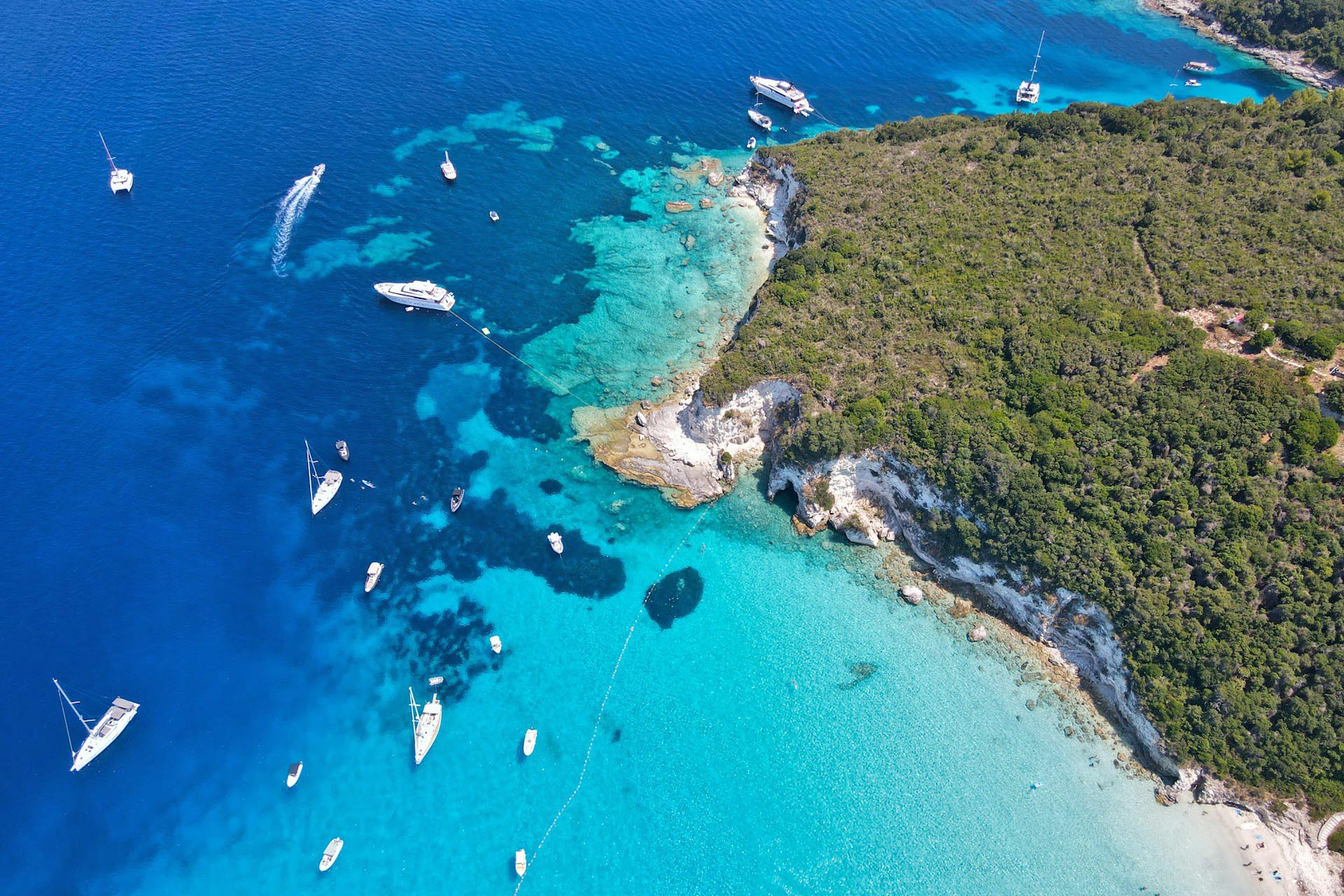 アンティパクソス島　ギリシャの風景