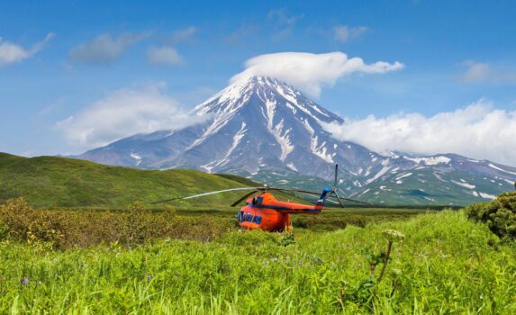 カムチャツカの風景　ロシアの風景
