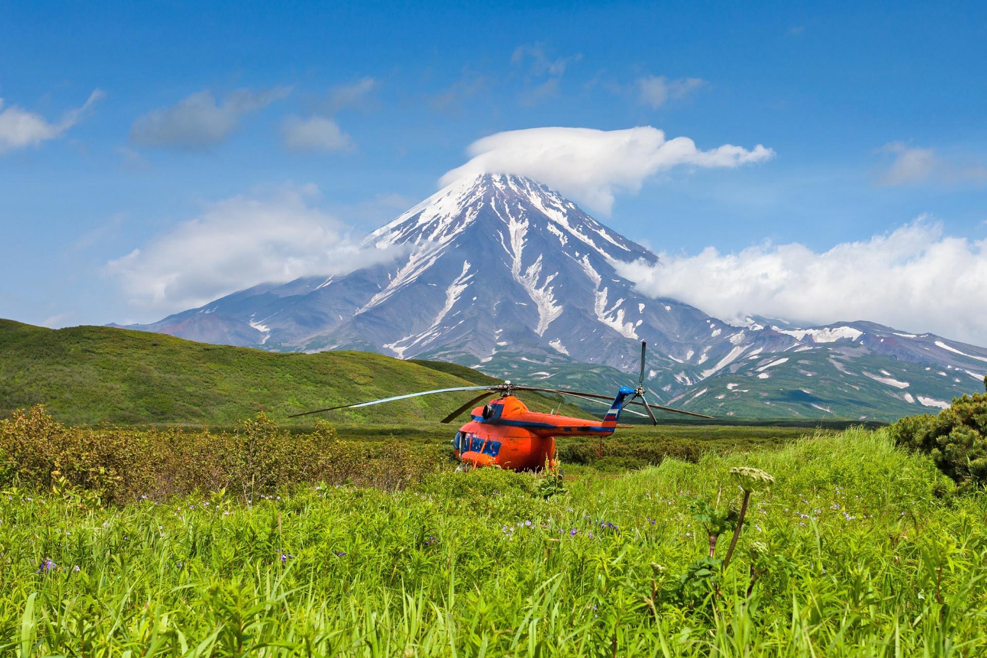 カムチャツカの風景　ロシアの風景
