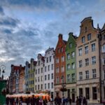 グダニスクの風景　ポーランドの都市　ポーランドの風景